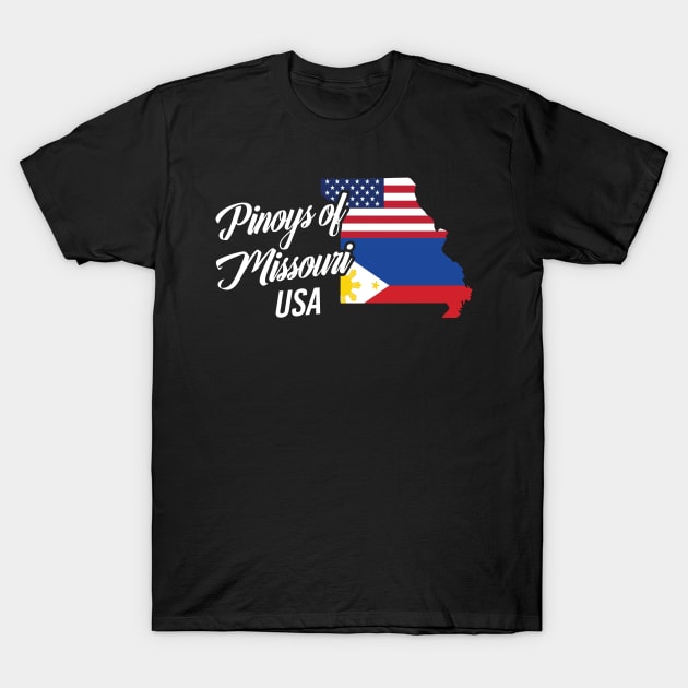 Filipinos of Missouri Design for Proud Fil-Ams T-Shirt by c1337s